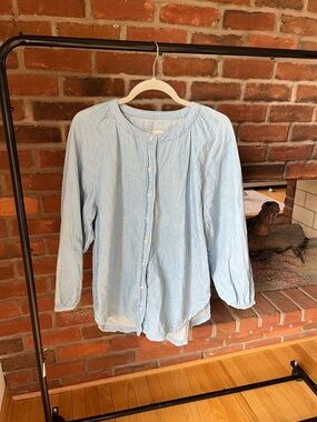 Button Front Blouse/Tunic